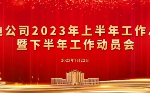 双迪召开2023年上半年工作总结暨下半年工作动员会