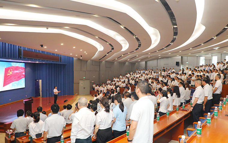 绿之韵集团参加浏阳经开区庆祝中国共产党成立103周年大会