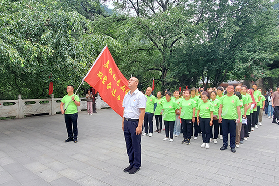 新时代甘肃联合流动党支部开展“赓续红色血脉 凝聚奋进力量”主题活动