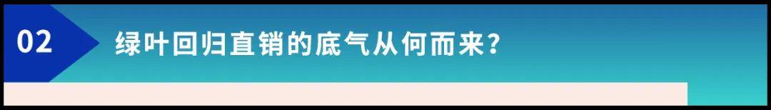 绿叶回归，以新生态之名华丽转身