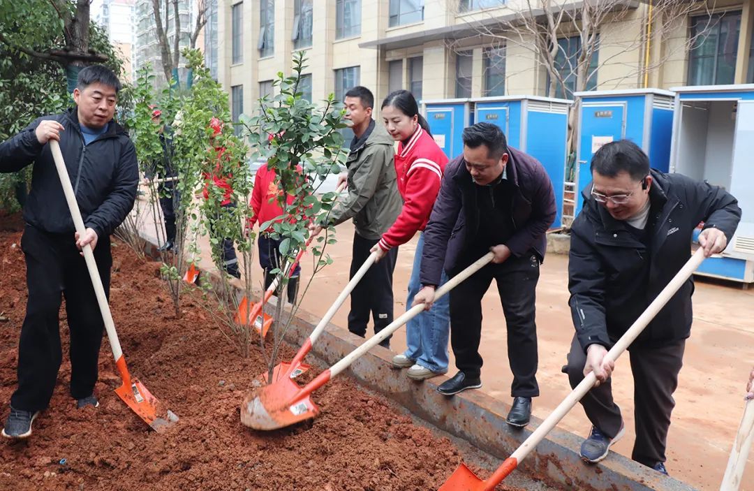 绿之韵集团党委开展植树节系列主题活动