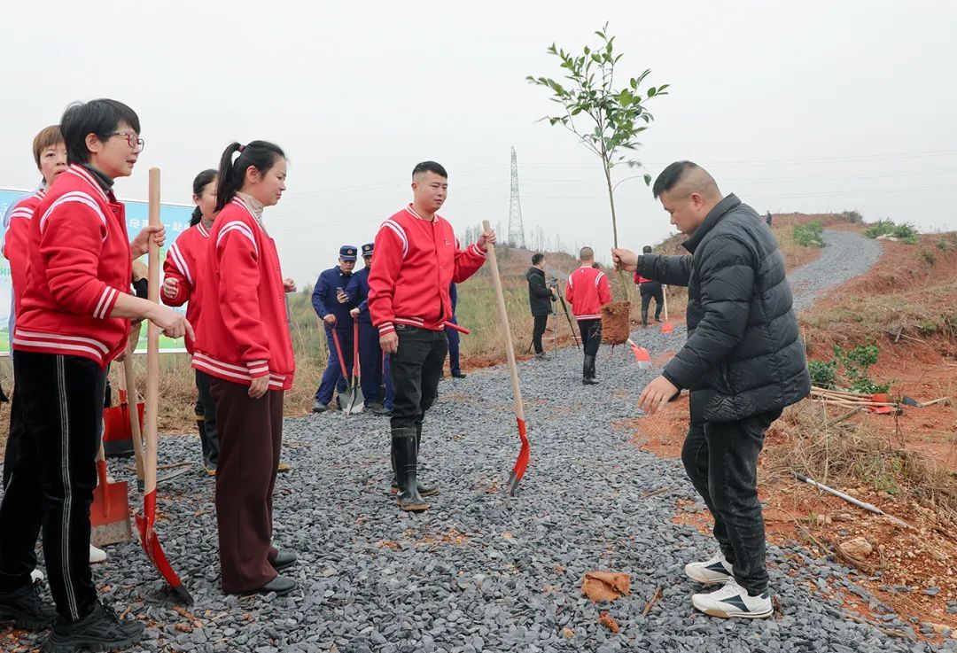 绿之韵集团党委开展植树节系列主题活动